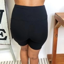 Iris & Rainbow Boutique New Arrivals #M275 Free Expression Biker Shorts (Black)