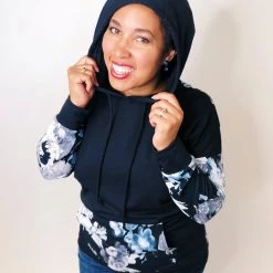 Iris & Rainbow Boutique #K596 Radiant In The Moonlight Hoodie