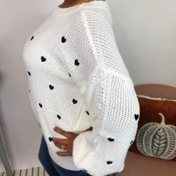 Iris & Rainbow Boutique New Arrivals #L220 Forever Yours Sweater