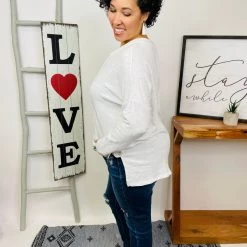 Iris & Rainbow Boutique New Arrivals #L955 Joyful Spring Top