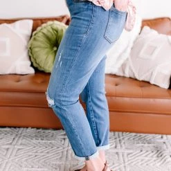 Iris & Rainbow Boutique #L881 Secrets From A Girl Judy Blue Jeggings