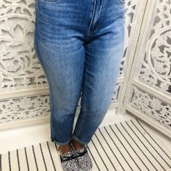 Iris & Rainbow Boutique #M457 Skeeter Stretch Boyfriend Vervet Jeans