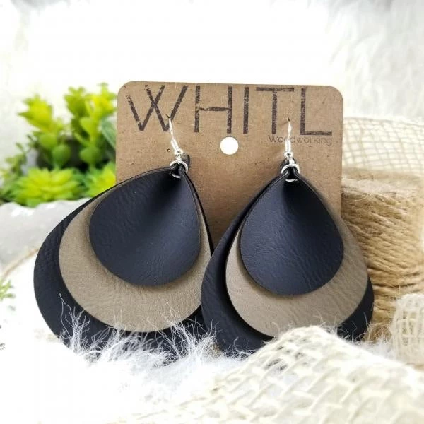 Iris & Rainbow Boutique #750 Unique Wood Earrings 7 Iris & Rainbow Boutique #750 Unique Wood Earrings