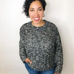 Iris & Rainbow Boutique New Arrivals #K469 Perfect Storm Sweater