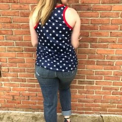 Iris & Rainbow Boutique #186 Fourth Of July Tank