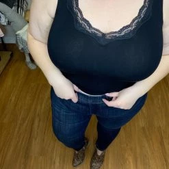 Iris & Rainbow Boutique #H238 Secrets Of The Band Pull On Judy Blue