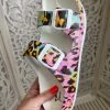 Iris & Rainbow Boutique #M419 This Is The Moment Slip On Sandals (Pink Leopard)
