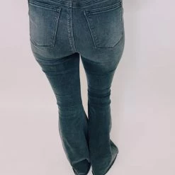 Iris & Rainbow Boutique #K359 Party At Sam's Judy Blue Super Flare Jeans New Arrivals