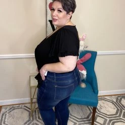 Iris & Rainbow Boutique #J5 Line Up For The Show Judy Blue Skinny Jeans New Arrivals