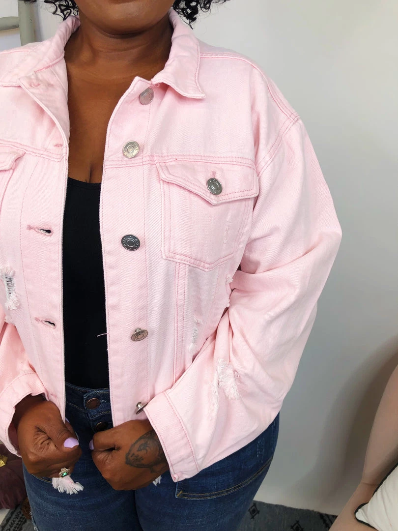 Iris & Rainbow Boutique New Arrivals #K805 Sweet Rose And Distressed POL Jacket 8 Iris & Rainbow Boutique New Arrivals #K805 Sweet Rose And Distressed POL Jacket