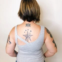 Iris & Rainbow Boutique #K397 Far Away Tank Top (Heather Gray) New Arrivals