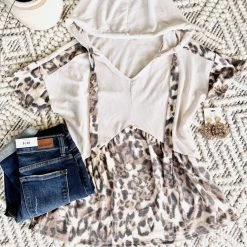 No Ship Drop Ship Got The World On A String Leopard Hooded Top 29 No Ship Drop Ship Got The World On A String Leopard Hooded Top