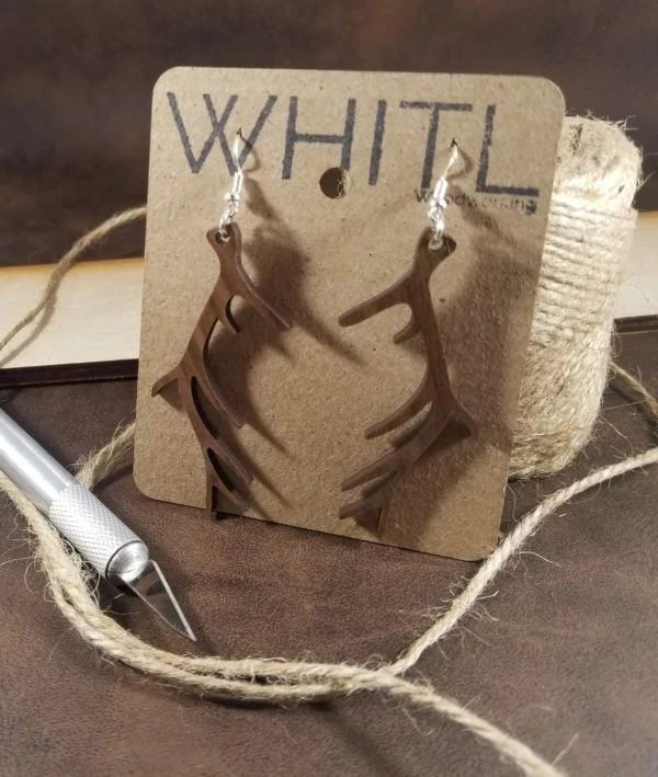 Iris & Rainbow Boutique #750 Unique Wood Earrings 6 Iris & Rainbow Boutique #750 Unique Wood Earrings