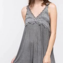 Iris & Rainbow Boutique L59 Queen Angeline Lacey Blush Top