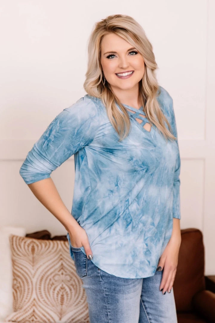 Iris & Rainbow Boutique #K981 Glittering Morning Sky Feelings 3/4 Sleeves Top New Arrivals 9 Iris & Rainbow Boutique #K981 Glittering Morning Sky Feelings 3/4 Sleeves Top New Arrivals