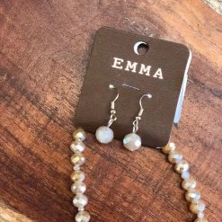 Iris & Rainbow Boutique #H604 Princess Of Hearts Earring And Necklace Set