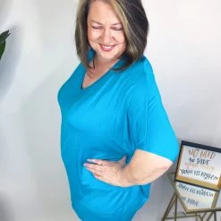 Iris & Rainbow Boutique #M618 My Dolman Back Lace (Peacock) New Arrivals