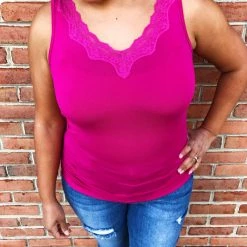 Iris & Rainbow Boutique #L270 Dreamy Reversible Tank (Magenta) New Arrivals