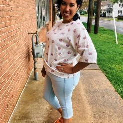 Iris & Rainbow Boutique New Arrivals #J765 Catch Some Shade Top (Heather Grey)