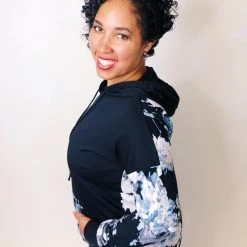 Iris & Rainbow Boutique #K596 Radiant In The Moonlight Hoodie