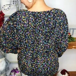 Iris & Rainbow Boutique #L836 Electrified Lights On The Dance Floor Sweater New Arrivals