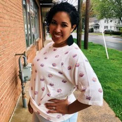 Iris & Rainbow Boutique #J766 Catch Some Shade Top (Off White)