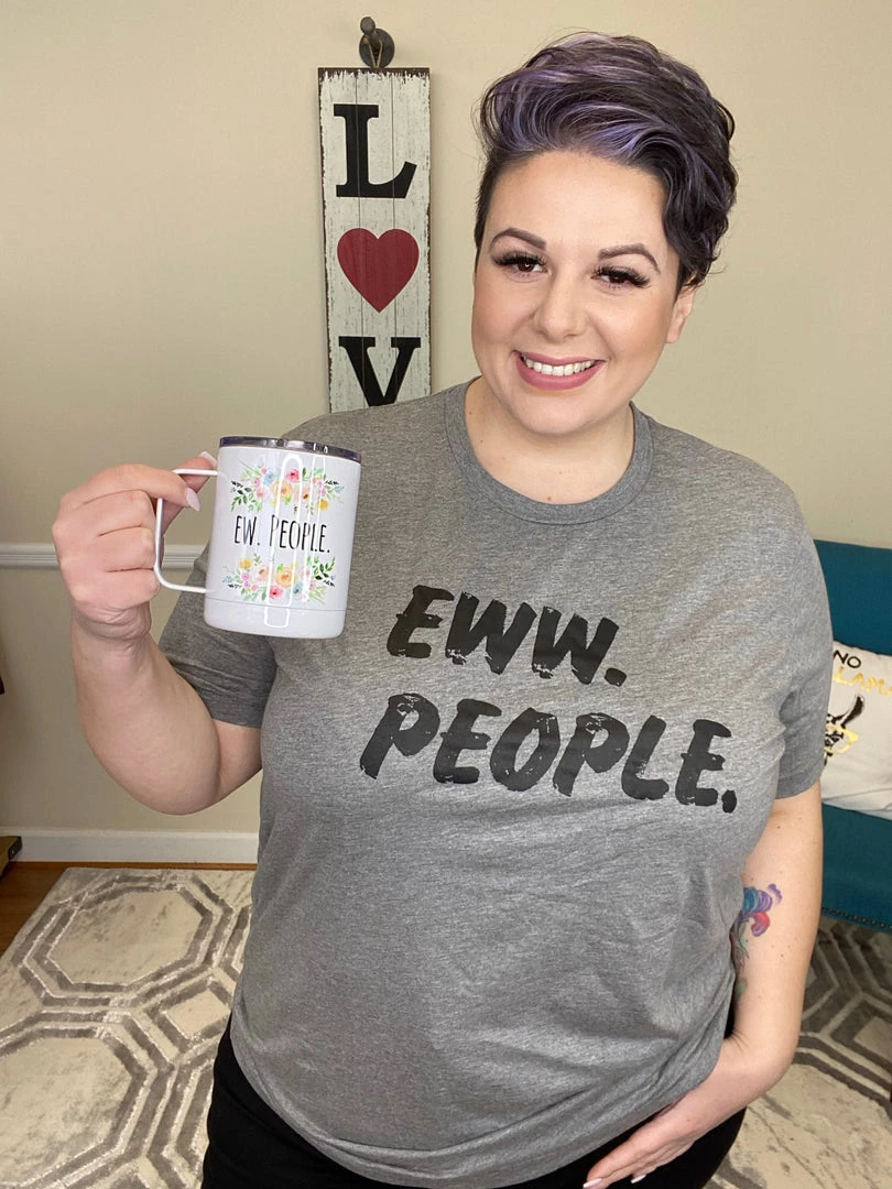 Iris & Rainbow Boutique #C106 Eww People Tee 4 Iris & Rainbow Boutique #C106 Eww People Tee