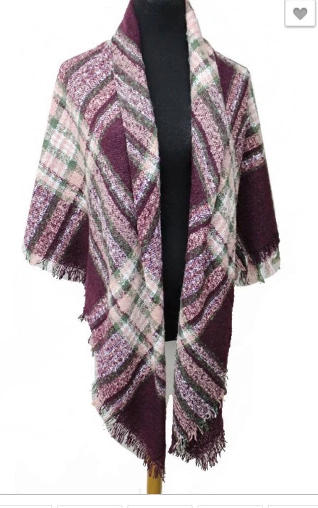 Iris & Rainbow Boutique #E53 Blanket Scarfs 9 Iris & Rainbow Boutique #E53 Blanket Scarfs