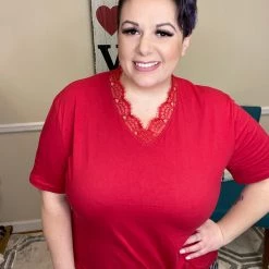 Iris & Rainbow #H506 Lacey’s V-neck Top New Arrivals