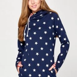 Iris & Rainbow Boutique New Arrivals #192 Sara’s Star Print Hoodie