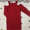 Iris & Rainbow Boutique #L678 Sexy And Stunning Cold Shoulder Top (Burgundy) 1 Iris & Rainbow Boutique #L678 Sexy And Stunning Cold Shoulder Top (Burgundy)