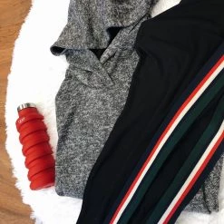 Iris & Rainbow Boutique #375 On-The-Go Stripe Leggings (FINAL SALE)