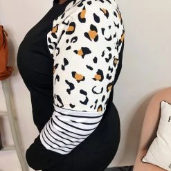 Iris & Rainbow Boutique New Arrivals #K800 Settling Down Long Sleeve Top