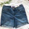 Iris & Rainbow Boutique #B158 Summer Dreams Cuffed Shorts (Light Wash) New Arrivals