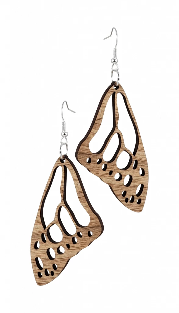 Iris & Rainbow Boutique #750 Unique Wood Earrings 9 Iris & Rainbow Boutique #750 Unique Wood Earrings