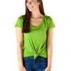 Iris & Rainbow Boutique #478 Favorite Tee (grass Green) New Arrivals