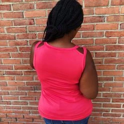 Iris & Rainbow Boutique New Arrivals #K667 X Marks The Spot Sleeveless Top