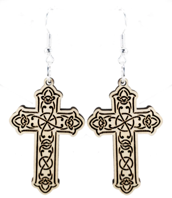 Iris & Rainbow Boutique #750 Unique Wood Earrings 8 Iris & Rainbow Boutique #750 Unique Wood Earrings