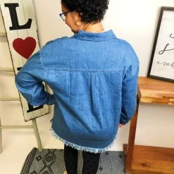 Iris & Rainbow Boutique #L615 Rolling In The Deep Denim Shacket New Arrivals 14 Iris & Rainbow Boutique #L615 Rolling In The Deep Denim Shacket New Arrivals