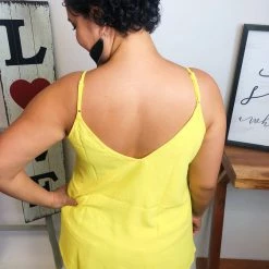 Iris & Rainbow Boutique New Arrivals #M235 A League Of Their Own Top (Lemon)