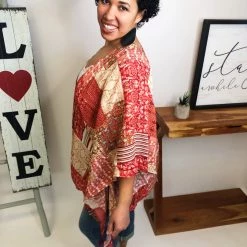 Iris & Rainbow Boutique #M167 One Right Now Kimono (Rose Taupe) 10 Iris & Rainbow Boutique #M167 One Right Now Kimono (Rose Taupe)
