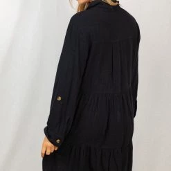 Iris & Rainbow Boutique #L441 All I Want Dress (Black)