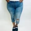Iris & Rainbow Boutique #K441 Loving Your Cuffed Judy Blue Skinny Capri 1 Iris & Rainbow Boutique #K441 Loving Your Cuffed Judy Blue Skinny Capri