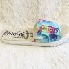 Iris & Rainbow Boutique #J508 Flip Into The Tie Dye Blowfish Sandals