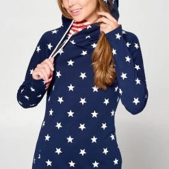 Iris & Rainbow Boutique New Arrivals #192 Sara’s Star Print Hoodie
