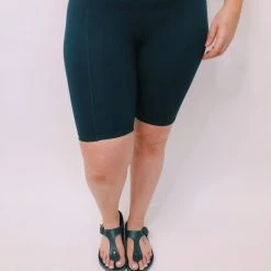 Iris & Rainbow Boutique #K285 Mono B Back Pocket Biker Shorts (Black) New Arrivals