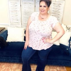 Iris & Rainbow Boutique New Arrivals #M345 Amazing Daisy Top