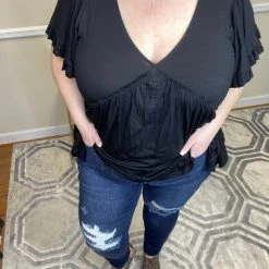 Iris & Rainbow Boutique #J6 Until The Clock Stops Distressed Judy Blue Skinny Jeans New Arrivals