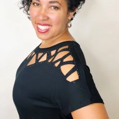 Iris & Rainbow Boutique #K519 Through Glass And Stones Top