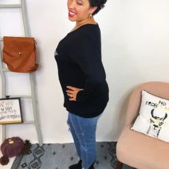 Iris & Rainbow Boutique #K777 Twinkle Star Long Sleeve Top New Arrivals